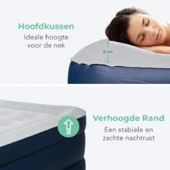 LifeGoods Luchtbed - 1 Persoons - Met Ingebouwde Pomp - Incl. Draagtas En Reparatiekit 12 LifeGoods Luchtbed - 1 Persoons - Met Ingebouwde Pomp - Incl. Draagtas En Reparatiekit -Buitenkampeer Winkel 1200x1200 521