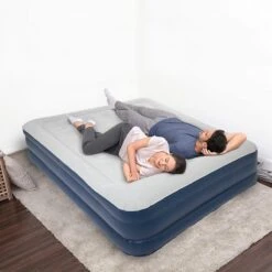 LifeGoods Luchtbed - 2 Persoons - Met Ingebouwde Pomp - Incl. Draagtas En Reparatiekit 18 LifeGoods Luchtbed - 2 Persoons - Met Ingebouwde Pomp - Incl. Draagtas En Reparatiekit -Buitenkampeer Winkel 1200x1200 558