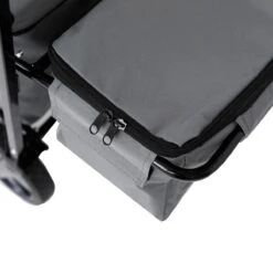 AREBOS Handwagen Vouwbare Dak Handwagen Vouwbare Trolley Uitrustingswagen Grijs -Buitenkampeer Winkel 1200x1200 653