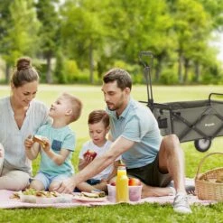 LifeGoods Bolderkar - Opvouwbaar - Draaibare Wielen - 2 Standen - 70KG Draagkracht - Groen 14 LifeGoods Bolderkar - Opvouwbaar - Draaibare Wielen - 2 Standen - 70KG Draagkracht - Groen -Buitenkampeer Winkel 1200x1200 670