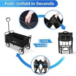 Rijoka Opvouwbare Bolderkar Mét Harde Bodem | Groen -Buitenkampeer Winkel 1200x1200 688