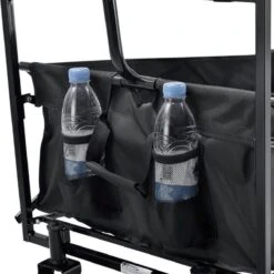 Rijoka Opvouwbare Bolderkar/Bolderwagen | Met Dakje En Draagtas | Zwart -Buitenkampeer Winkel 1200x1200 814