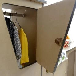 Camper Keuken MDF - Linkerkant EU - Inclusief Kledingstang + Wijnrek - Onbewerkt - Inbouw Kasten Inrichting Kampeerauto Caravan -Buitenkampeer Winkel 1200x1200 851