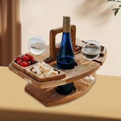 Merkloos Houten Outdoor Wijntafel Draagbare Houten Picknicktafel Mini Campingtafels Met Wijnglas Houder Voor Tuin Outdoor Camping Picknick Strand - Plataan Hout - Wijn 12 Merkloos Houten Outdoor Wijntafel Draagbare Houten Picknicktafel Mini Campingtafels Met Wijnglas Houder Voor Tuin Outdoor Camping Picknick Strand - Plataan Hout - Wijn -Buitenkampeer Winkel 1200x1200 895