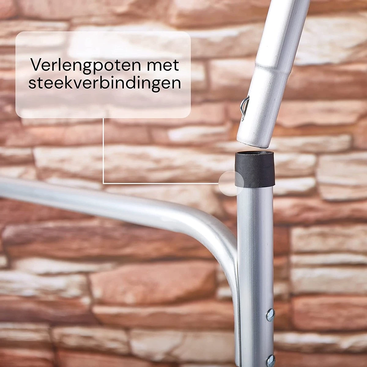 Liivo Aluminium Inklapbare Tafel - Campeertafel 75x55x60cm 7 Liivo Aluminium Inklapbare Tafel - Campeertafel 75x55x60cm - Afbeelding 7