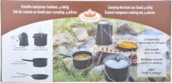 ESSCHERT DESIGN Pannenset Kampvuur - 4 Delig - Outdoor - Metaal -Buitenkampeer Winkel 1200x581 16