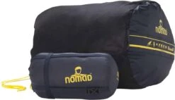 NOMAD® Taurus 400 Slaapzak | 210x80cm Grijs | Lichtgewicht & Kwalitatief | Slaapzak | Incl Hoes -Buitenkampeer Winkel 1200x690