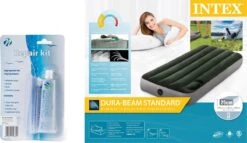 Intex Luchtbed - Downy - Formaat: Cot - B76 X L191 X H25 Cm - Ingebouwde Voetpomp- Met Reparatieset -Buitenkampeer Winkel 1200x693 2