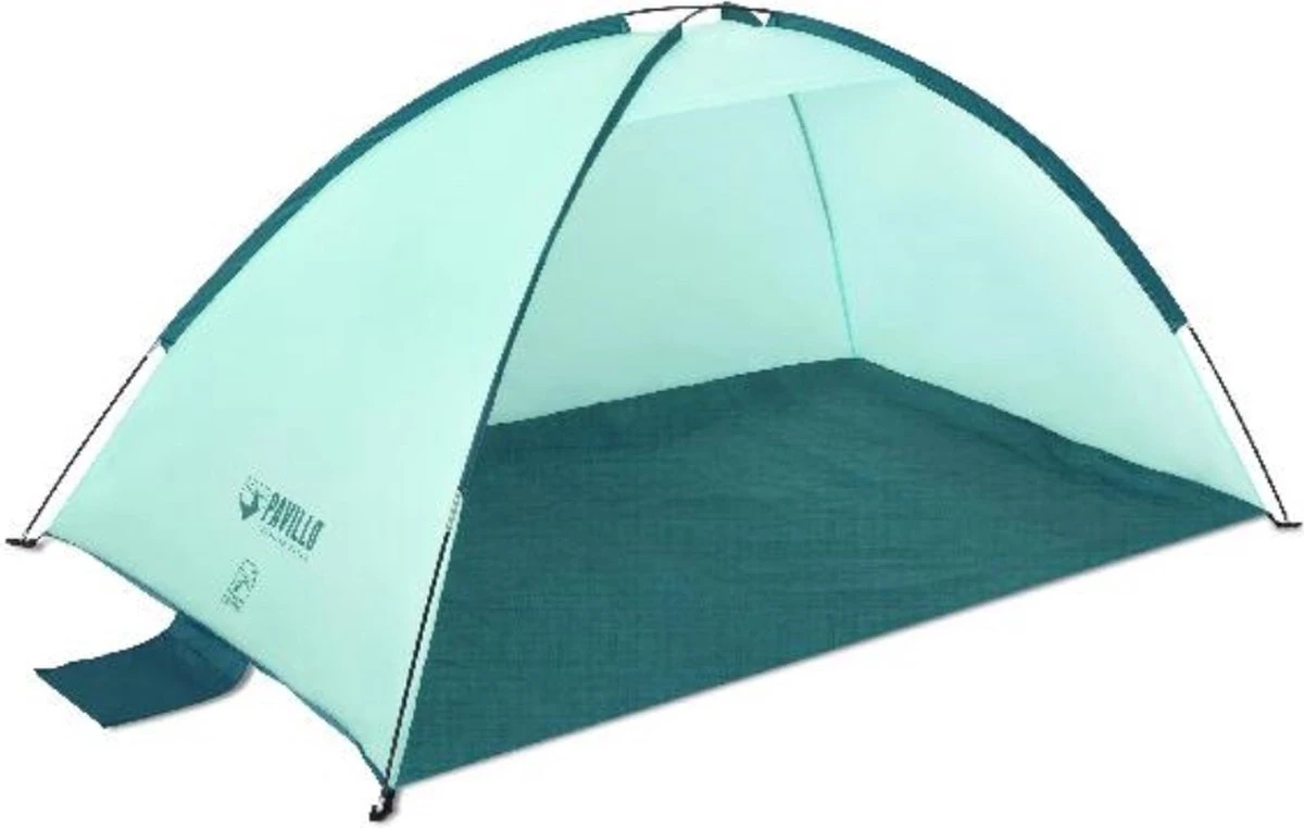 Bestway Strandtent - Pavillo - 2-Persoons - UV80 Zonbescherming - Incl. Tentharingen - Zandzakken Voor Stabiliteit - 200 X 120 X 95 CM 1 Bestway Strandtent - Pavillo - 2-Persoons - UV80 Zonbescherming - Incl. Tentharingen - Zandzakken Voor Stabiliteit - 200 X 120 X 95 CM