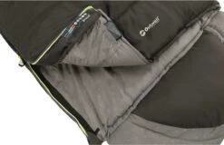 Outwell Slaapzak Contour Rits Links Zwart -Buitenkampeer Winkel 1200x777