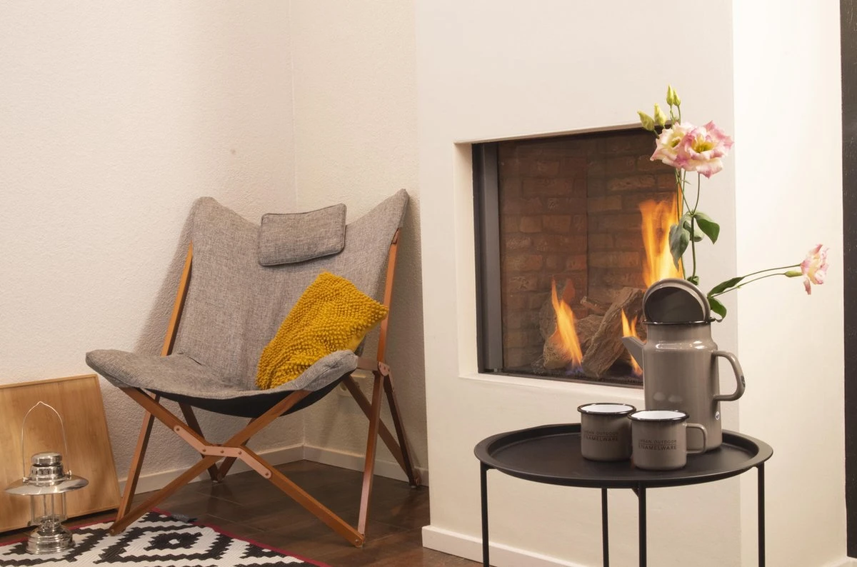 Bo-Camp - Urban Outdoor - Relaxstoel - Bloomsbury - L - Oxford Polyester - Grijs 8 Bo-Camp - Urban Outdoor - Relaxstoel - Bloomsbury - L - Oxford Polyester - Grijs - Afbeelding 8