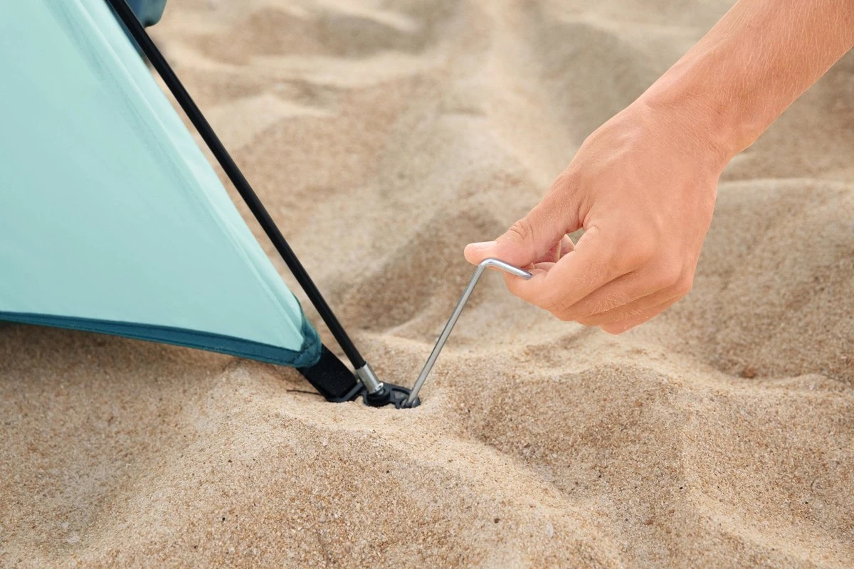 Bestway Strandtent - Pavillo - 2-Persoons - UV80 Zonbescherming - Incl. Tentharingen - Zandzakken Voor Stabiliteit - 200 X 120 X 95 CM 14 Bestway Strandtent - Pavillo - 2-Persoons - UV80 Zonbescherming - Incl. Tentharingen - Zandzakken Voor Stabiliteit - 200 X 120 X 95 CM - Afbeelding 14