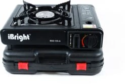 IBright Draagbare Camping Kooktoestel - Gasbrander - 1 Pits Gaspit - Elektrische Ontsteking - 2900 Watt - Met Koffer - Zwart 10 IBright Draagbare Camping Kooktoestel - Gasbrander - 1 Pits Gaspit - Elektrische Ontsteking - 2900 Watt - Met Koffer - Zwart -Buitenkampeer Winkel 1200x805 5