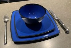 Camping Servies - 12 Delig – 100% Melamine Servies Set – Campingservies – Melamine Servies - Blue Ocean -Buitenkampeer Winkel 1200x806 8