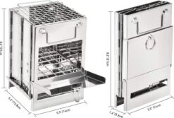 House Of Husk Draagbaar Houtkachel Voor Kamperen - Klein Camping Oven - Kampeer Kachel - Camping Kooktoestel - Camping Accessoires -Buitenkampeer Winkel 1200x813 5