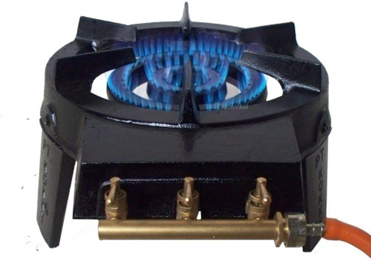 HA-MA PO-4137 Industrie Komfoor SAHARA - Wokbrander 2 HA-MA PO-4137 Industrie Komfoor SAHARA - Wokbrander - Afbeelding 2