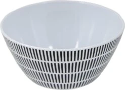 Bo-Camp Servies - Mix & Match - 16 Delig - Zwart/Wit -Buitenkampeer Winkel 1200x871 4