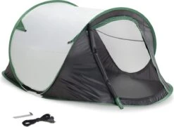 JEMIDI Tweepersoons Pop-up Tent - Opgooitent, Werptent Voor 2 Personen - Ideaal Als Festivaltent Of Kampeertent - Verschillende Kleuren -Buitenkampeer Winkel 1200x877 1