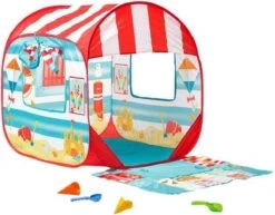 Pop-Up Strandtent: Beach Hut - Speeltent -Buitenkampeer Winkel 1200x937