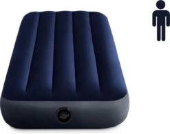 Intex Luchtbed - Classic Downy - Formaat: Cot - B76 X L191 X H25 Cm - 1 Pers. - Met Reparatieset -Buitenkampeer Winkel 1200x954