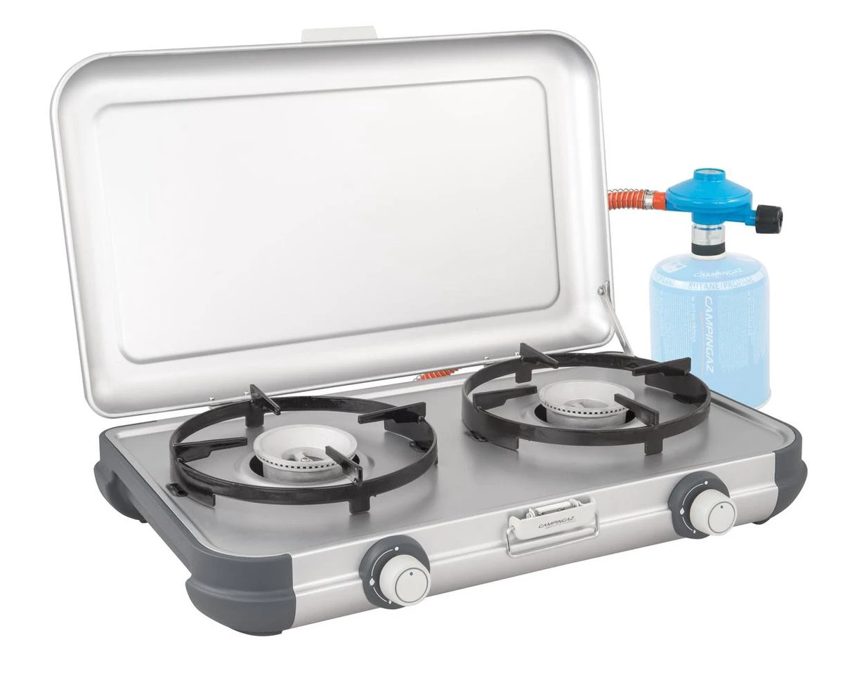 Campingaz Camping Kitchen 2 Camping Kooktoestel - 2-pits - 2x 2000 Watt 7 Campingaz Camping Kitchen 2 Camping Kooktoestel - 2-pits - 2x 2000 Watt - Afbeelding 7