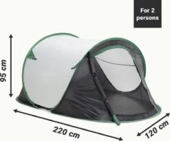 JEMIDI Tweepersoons Pop-up Tent - Opgooitent, Werptent Voor 2 Personen - Ideaal Als Festivaltent Of Kampeertent - Verschillende Kleuren -Buitenkampeer Winkel 1200x994 1