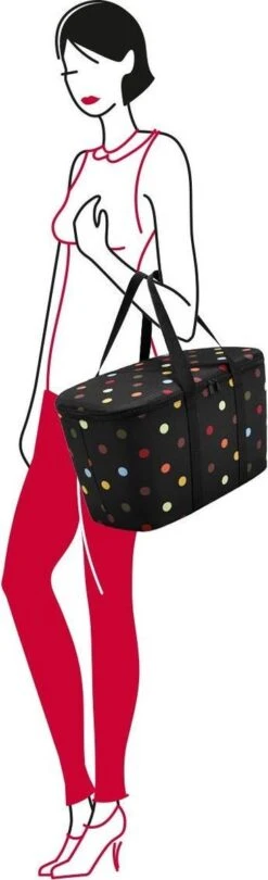 Reisenthel Coolerbag Koeltas - 20L - Dots Zwart -Buitenkampeer Winkel 366x1200