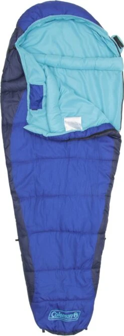 Coleman Fision 100 Mummy Slaapzak - 208 X 81 Cm - Blauw 15 Coleman Fision 100 Mummy Slaapzak - 208 X 81 Cm - Blauw -Buitenkampeer Winkel 446x1200