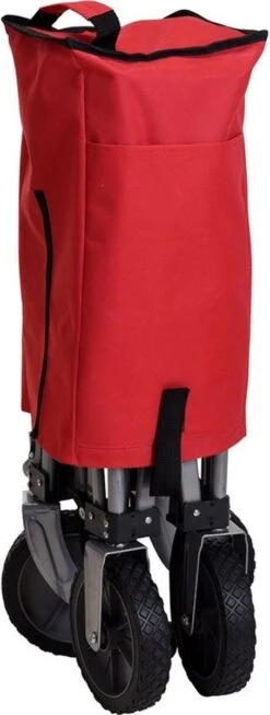 KOOPMAN Opvouwbare Bolderkar | Rood | 90 X 49 X 58 Cm -Buitenkampeer Winkel 454x1200 1