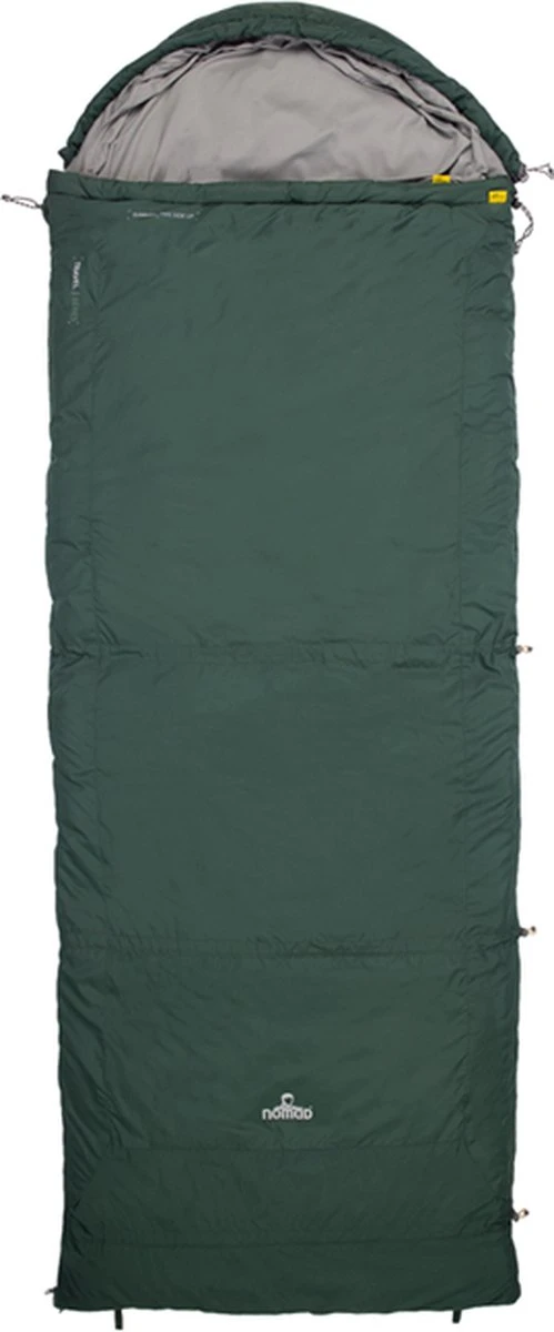 NOMAD® Triple-S Premium Plus Slaapzak (Links) | 220x80cm Groen | Lichtgewicht & Kwalitatief | Slaapzak | Incl Hoes 15 NOMAD® Triple-S Premium Plus Slaapzak (Links) | 220x80cm Groen | Lichtgewicht & Kwalitatief | Slaapzak | Incl Hoes - Afbeelding 15