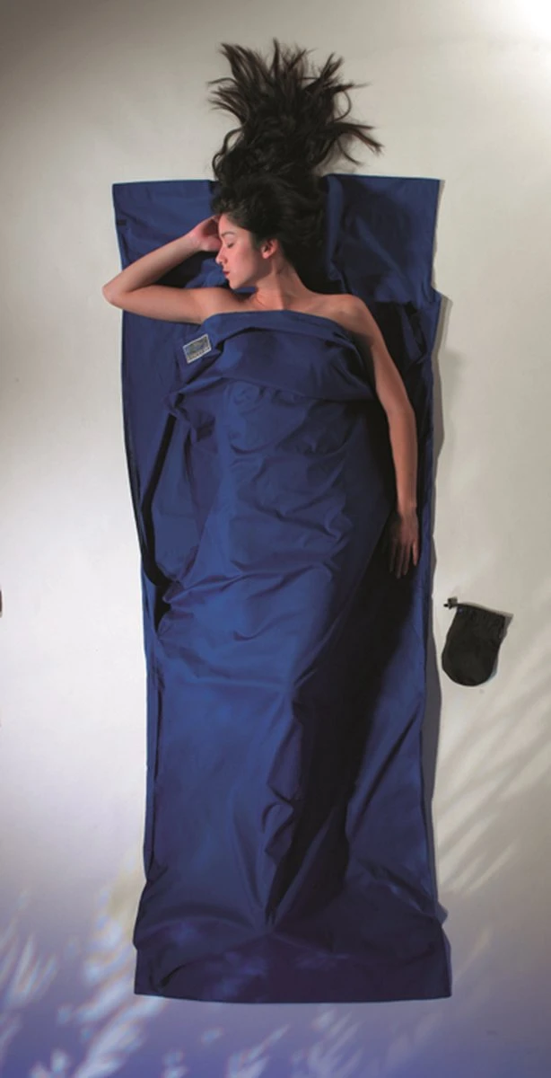 Cocoon TravelSheet - Lakenzak - Katoen - Ultramarine Blue 2 Cocoon TravelSheet - Lakenzak - Katoen - Ultramarine Blue - Afbeelding 2