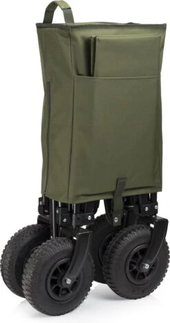 Campart Bolderkar HC-0915 - Opvouwbaar - Bolderwagen Met Stevig Harmonicaframe - Inclusief Opbergtas En Bodemplaat - Groen 9 Campart Bolderkar HC-0915 - Opvouwbaar - Bolderwagen Met Stevig Harmonicaframe - Inclusief Opbergtas En Bodemplaat - Groen -Buitenkampeer Winkel 631x1200