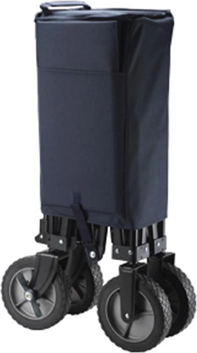 Campart Bolderkar HC-0910 - Opvouwbaar - Bolderwagen Met Stevig Harmonicaframe - Inclusief Opbergtas En Bodemplaat - Blauw 3 Campart Bolderkar HC-0910 - Opvouwbaar - Bolderwagen Met Stevig Harmonicaframe - Inclusief Opbergtas En Bodemplaat - Blauw - Afbeelding 3