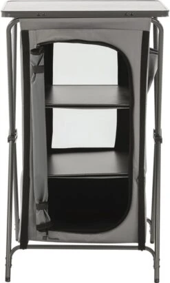 Travellife Toledo Opbergkast Opvouwbaar Laag Dark Grey