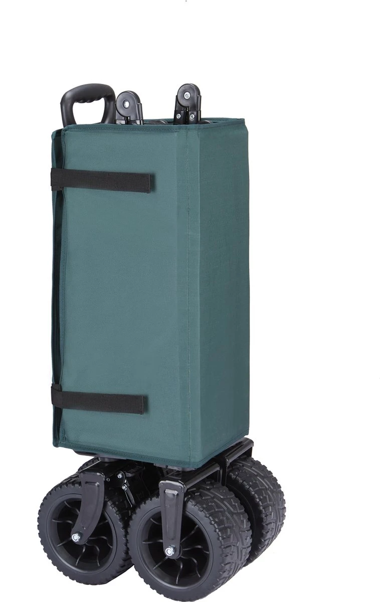 Flextail Gear Bolderkar Opvouwbaar Ezy Wagon - Tot 100KG - Wielen Loskoppelbaar - Zwart 7 Flextail Gear Bolderkar Opvouwbaar Ezy Wagon - Tot 100KG - Wielen Loskoppelbaar - Zwart - Afbeelding 7