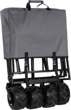 TecTake - Opvouwbare Bolderkar Heidrun Grijs -Buitenkampeer Winkel 777x1200