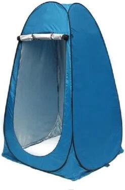 Merkloos 4 In 1 Pop-up Douchetent Voor Omkleden, Douchen, Toilet En Opslag - 1 Persoons Tent - Camping Douche En Omkleedtent - Inclusief Haringen En Draagtas - 190 X 110 X 110 Cm Blauw 16 Merkloos 4 In 1 Pop-up Douchetent Voor Omkleden, Douchen, Toilet En Opslag - 1 Persoons Tent - Camping Douche En Omkleedtent - Inclusief Haringen En Draagtas - 190 X 110 X 110 Cm Blauw -Buitenkampeer Winkel 788x1200