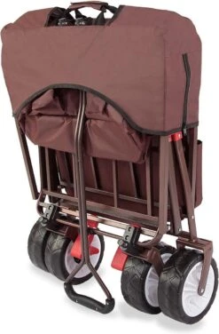 FUXTEC Bolderkar CT350 - Bruin -Buitenkampeer Winkel 789x1200