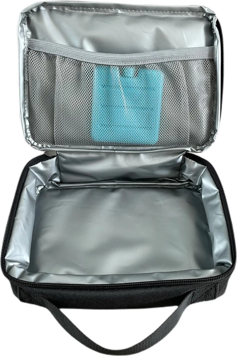 Brisby 4 Laags Geïsoleerde Koeltas - Lunchtas 1.5 Liter - Zwart 2 Brisby 4 Laags Geïsoleerde Koeltas - Lunchtas 1.5 Liter - Zwart - Afbeelding 2