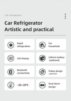 Alpicool 55L - Koelkast/vriezer - 12V-24V/230V - Compressor - APP - Voor Auto En Huis - Outdoor Camping Benodigdheden -Buitenkampeer Winkel 837x1200 1