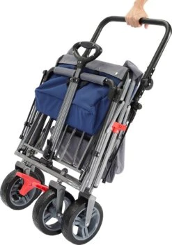 AREBOS Premium Steekwagen Met Dak Opvouwbare Tuinkar Handkar Bolderkar Blauw / Grijs 23 AREBOS Premium Steekwagen Met Dak Opvouwbare Tuinkar Handkar Bolderkar Blauw / Grijs -Buitenkampeer Winkel 840x1200 1