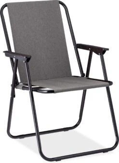 Relaxdays Campingstoel Inklapbaar Set Van 2 - Klapstoel 100 Kg - Visstoel Met Armleuningen - Grijs -Buitenkampeer Winkel 882x1200 1