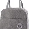 Lunch Bag - Grijs | Koeltas | Polyester / Nylon | 23x15x20 Cm | Fashion Favorite