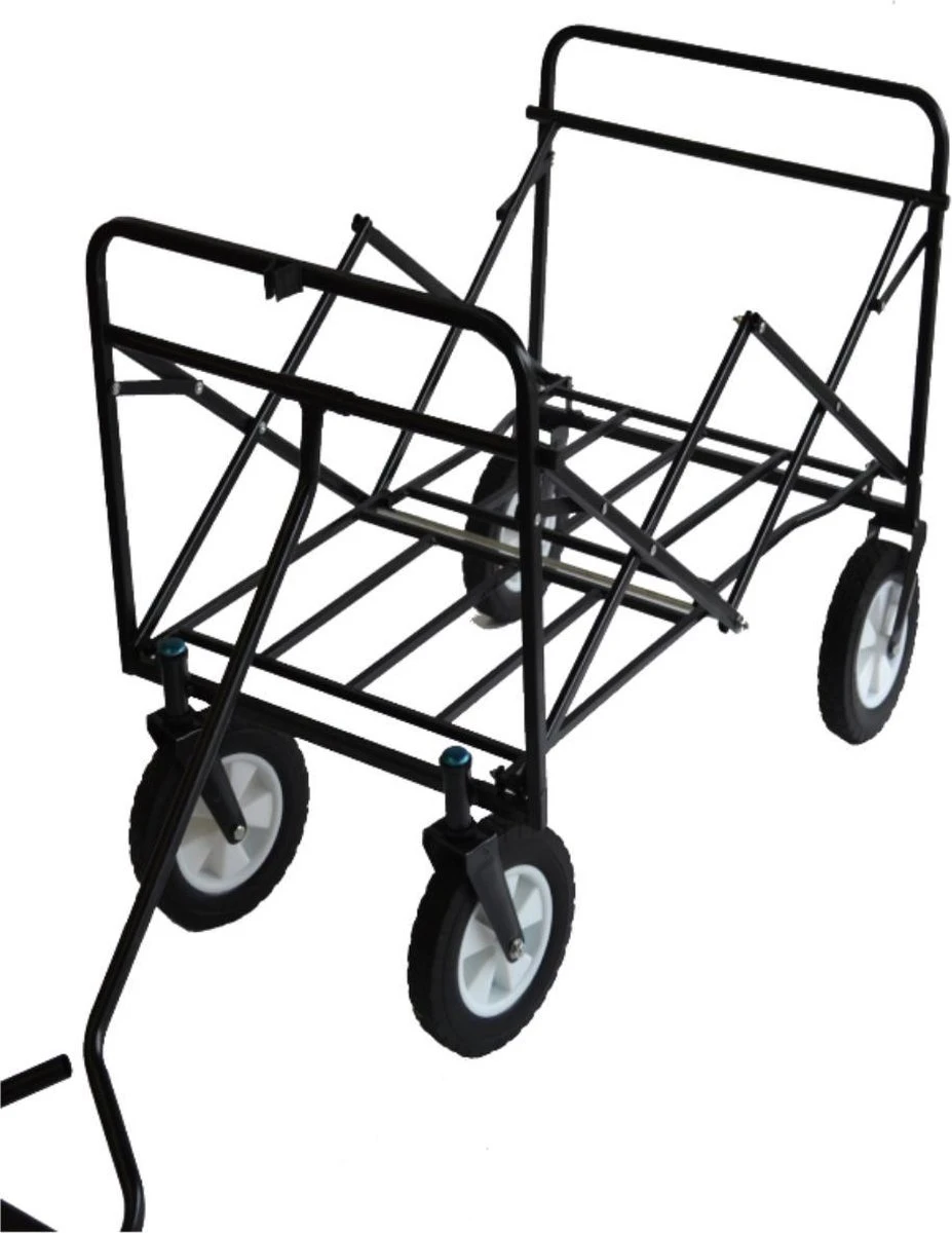 Rijoka Opvouwbare Bolderkar/Bolderwagen | Zwart 3 Rijoka Opvouwbare Bolderkar/Bolderwagen | Zwart - Afbeelding 3