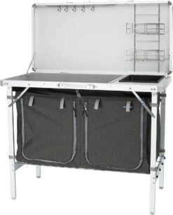 Campart Campingkeuken KI-0757 – Complete Keuken En Campingkast – Opvouwbaar En Inclusief Draagtas - Grijs 19 Campart Campingkeuken KI-0757 – Complete Keuken En Campingkast – Opvouwbaar En Inclusief Draagtas - Grijs -Buitenkampeer Winkel 969x1200 3